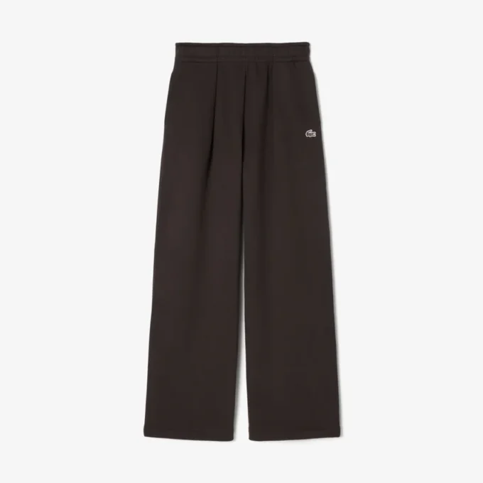 Fleece-joggingbyxor med vida ben för dam Fleece-joggingbyxor med vida ben för dam