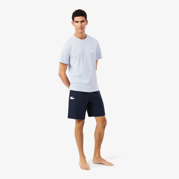 Fleece-pyjamasbyxor för herr med rak passform Fleece-pyjamasbyxor för herr med rak passform