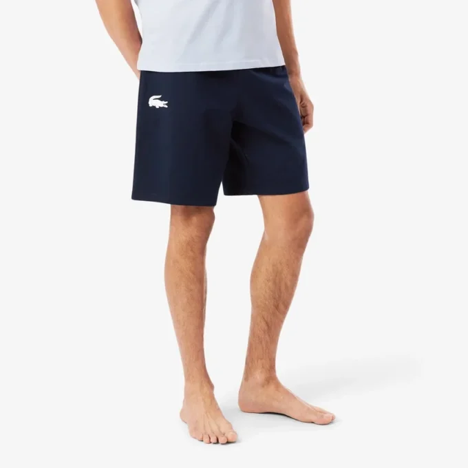 Fleece-pyjamasbyxor för herr med rak passform Fleece-pyjamasbyxor för herr med rak passform