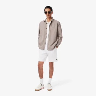 Fleece-shorts för män med normal passform