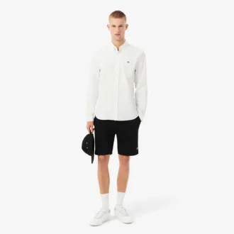 Fleece-shorts för män med normal passform