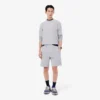Fleece-shorts för män med normal passform