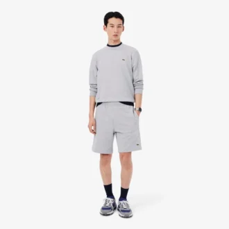 Fleece-shorts för män med normal passform