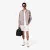Fleece-shorts för män med normal passform