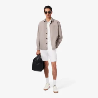 Fleece-shorts för män med normal passform