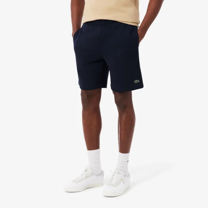 Fleece-shorts för män med normal passform Fleece-shorts för män med normal passform