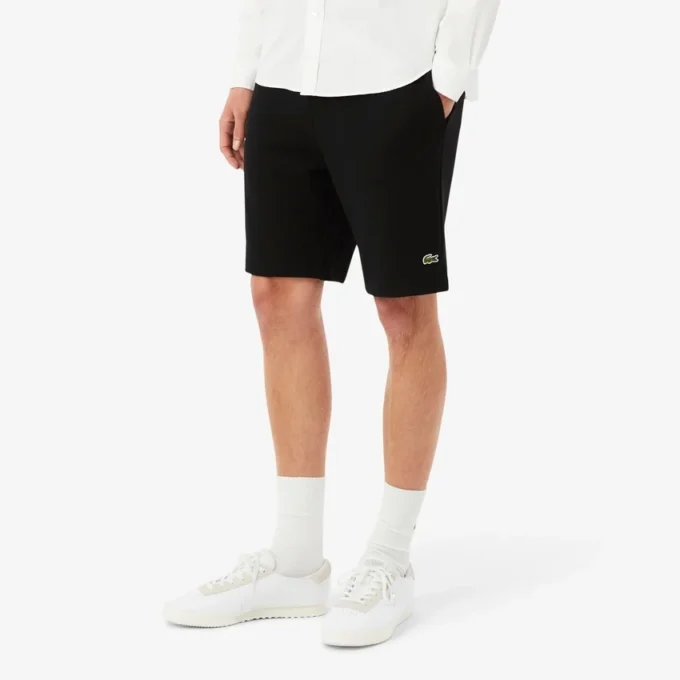 Fleece-shorts för män med normal passform Fleece-shorts för män med normal passform