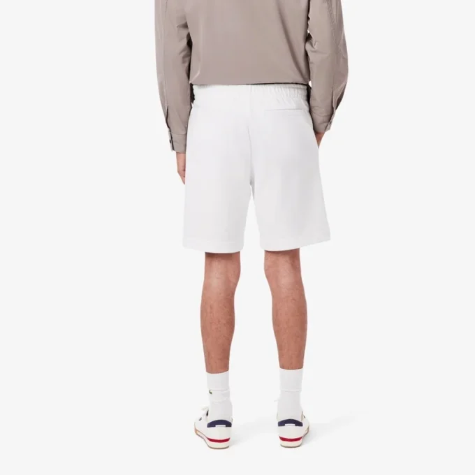 Fleece-shorts för män med normal passform