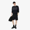 Fleece-shorts i regular fit med färgblock Fleece-shorts i regular fit med färgblock
