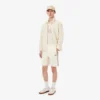 Fleece-shorts i regular fit med färgblock Fleece-shorts i regular fit med färgblock