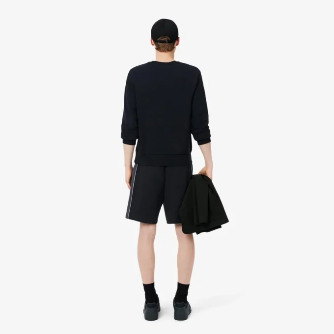 Fleece-shorts i regular fit med färgblock Fleece-shorts i regular fit med färgblock