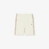 Fleece-shorts i regular fit med färgblock Fleece-shorts i regular fit med färgblock