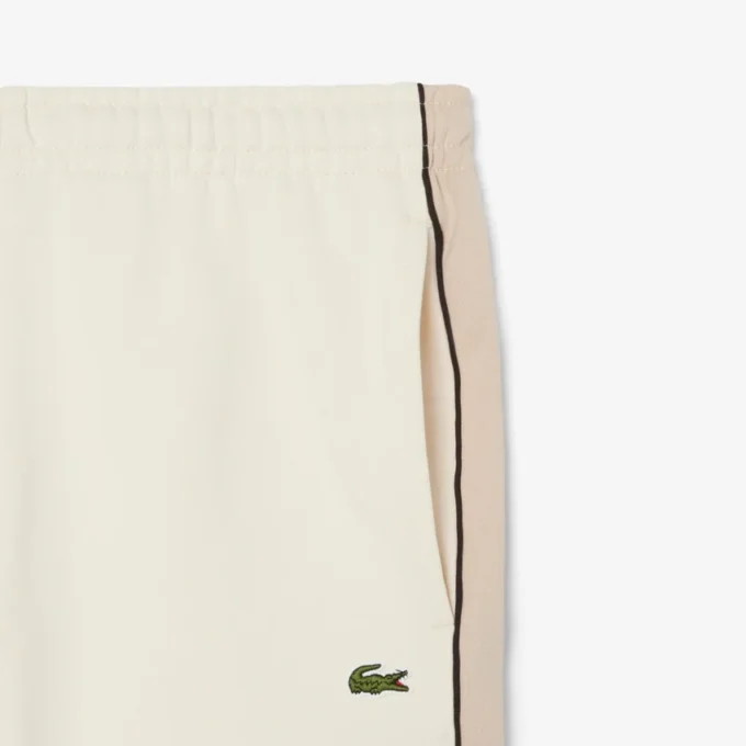 Fleece-shorts i regular fit med färgblock Fleece-shorts i regular fit med färgblock