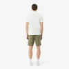 Fleece-shorts med logotyp och ränder i normal passform Fleece-shorts med logotyp och ränder i normal passform