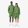 Fleece-shorts med normal passform