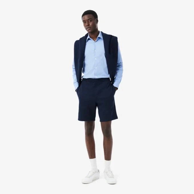 Fleece-shorts med normal passform Fleece-shorts med normal passform