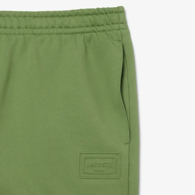 Fleece-shorts med normal passform