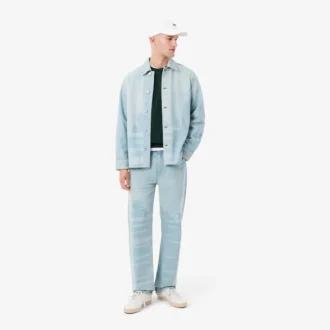 Fleece-Sweatshirt för män med krokodilmotiv