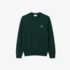 Fleece-Sweatshirt för män med krokodilmotiv Fleece-Sweatshirt för män med krokodilmotiv