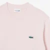 Fleece-Sweatshirt för män med krokodilmotiv Fleece-Sweatshirt för män med krokodilmotiv