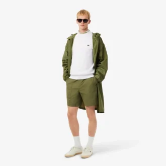 Fleece-Sweatshirt i klassisk passform för herr