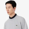 Fleece-Sweatshirt i klassisk passform för herr