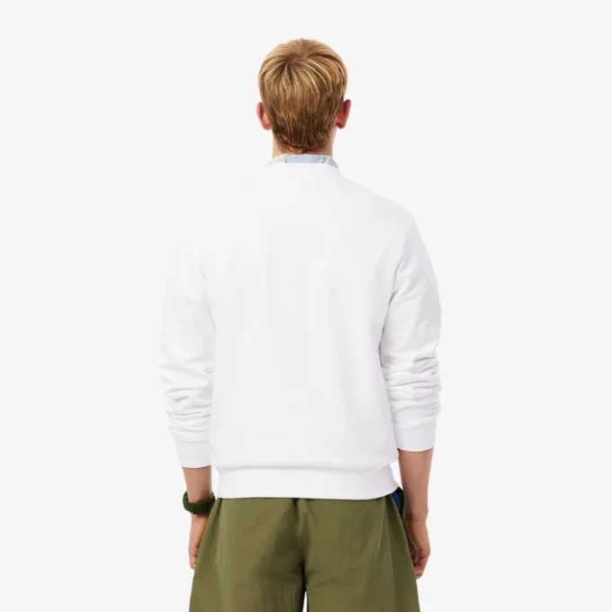 Fleece-Sweatshirt i klassisk passform för herr Fleece-Sweatshirt i klassisk passform för herr