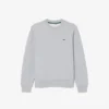 Fleece-Sweatshirt i klassisk passform för herr