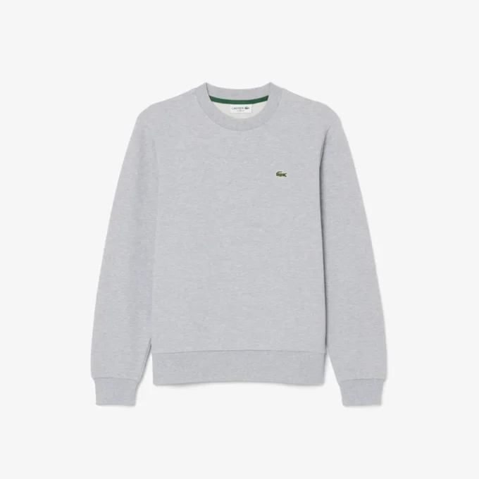 Fleece-Sweatshirt i klassisk passform för herr