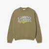 Fleece-Sweatshirt i lös passform för herr