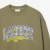 Fleece-Sweatshirt i lös passform för herr