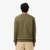 Fleece-Sweatshirt med broderat motiv för herr
