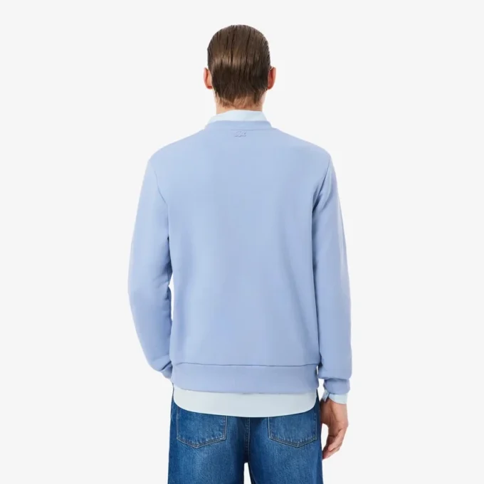 Fleece-Sweatshirt med broderat motiv för herr Fleece-Sweatshirt med broderat motiv för herr