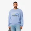 Fleece-Sweatshirt med broderat motiv för herr Fleece-Sweatshirt med broderat motiv för herr