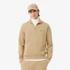 Fleece-sweatshirt med dragkedja för herr
