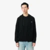 Fleece-Sweatshirt med dragkedja i klassisk passform för herr