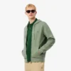 Fleece-Sweatshirt med dragkedja i klassisk passform för herr