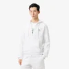 Fleece-Sweatshirt med dragkedja i klassisk passform för herr