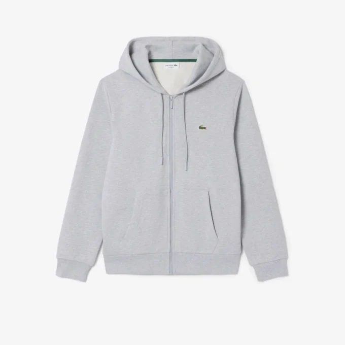 Fleece-Sweatshirt med dragkedja i klassisk passform för herr Fleece-Sweatshirt med dragkedja i klassisk passform för herr