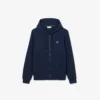 Fleece-Sweatshirt med dragkedja i klassisk passform för herr