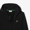 Fleece-Sweatshirt med dragkedja i klassisk passform för herr