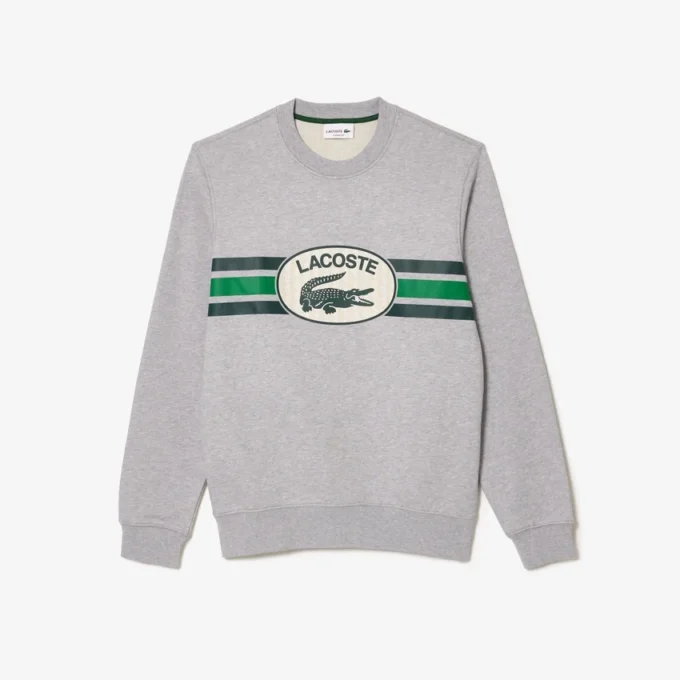 Fleece-Sweatshirt med grafiskt tryck för herr Fleece-Sweatshirt med grafiskt tryck för herr