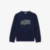 Fleece-Sweatshirt med krokodiltryck för barn Fleece-Sweatshirt med krokodiltryck för barn