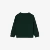 Fleece-Sweatshirt med logotyp och ränder för pojkar Fleece-Sweatshirt med logotyp och ränder för pojkar