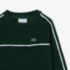Fleece-Sweatshirt med logotyp och ränder för pojkar Fleece-Sweatshirt med logotyp och ränder för pojkar