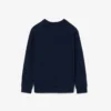 Fleece-sweatshirt med monogramtryck för pojkar Fleece-sweatshirt med monogramtryck för pojkar