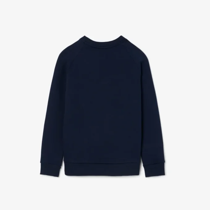 Fleece-sweatshirt med monogramtryck för pojkar Fleece-sweatshirt med monogramtryck för pojkar