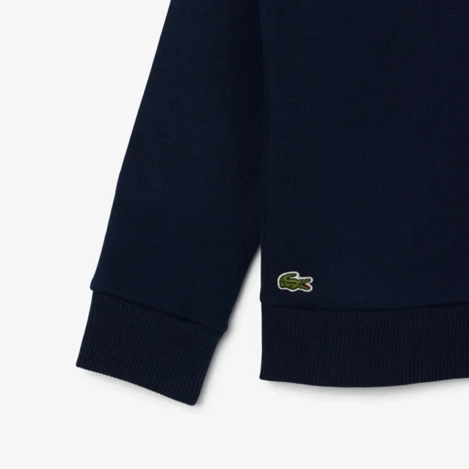 Fleece-sweatshirt med monogramtryck för pojkar Fleece-sweatshirt med monogramtryck för pojkar