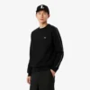 Fleece-Sweatshirt med randigt band Fleece-Sweatshirt med randigt band