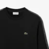 Fleece-Sweatshirt med randigt band Fleece-Sweatshirt med randigt band